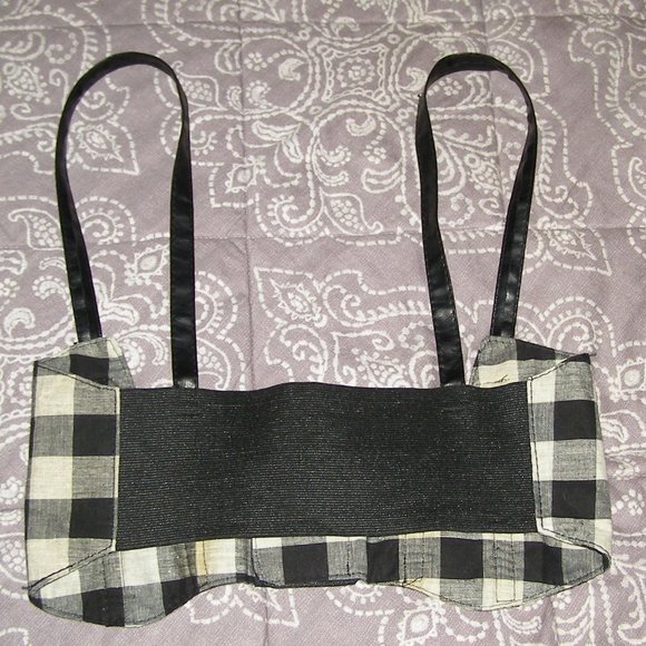 NWOT size SM Checkered Underbust Harness - Picture 9 of 16